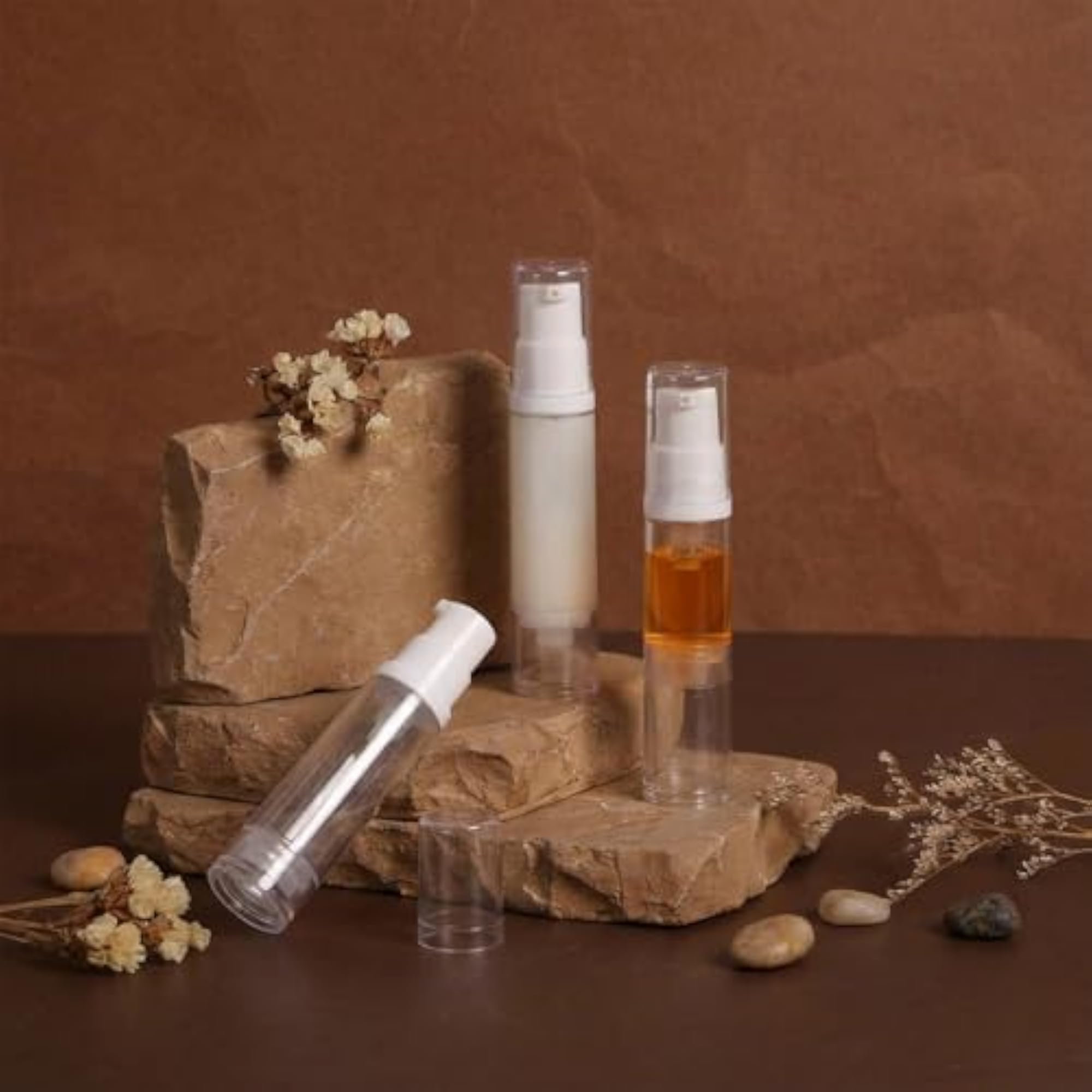10Pcs Empty Airless Pump Bottles 10ML